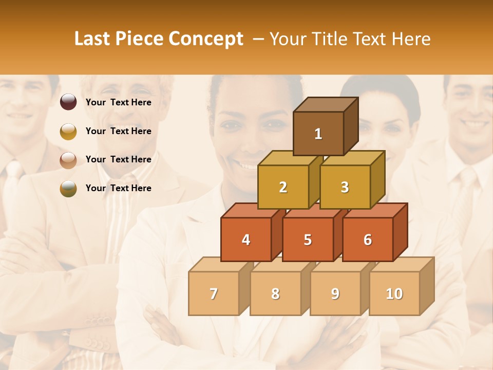 A Group Of People Standing Next To Each Other PowerPoint Template