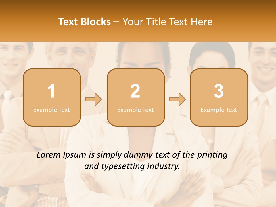 A Group Of People Standing Next To Each Other PowerPoint Template