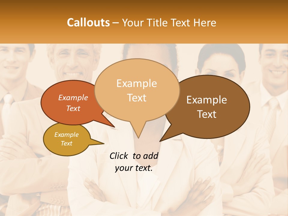 A Group Of People Standing Next To Each Other PowerPoint Template