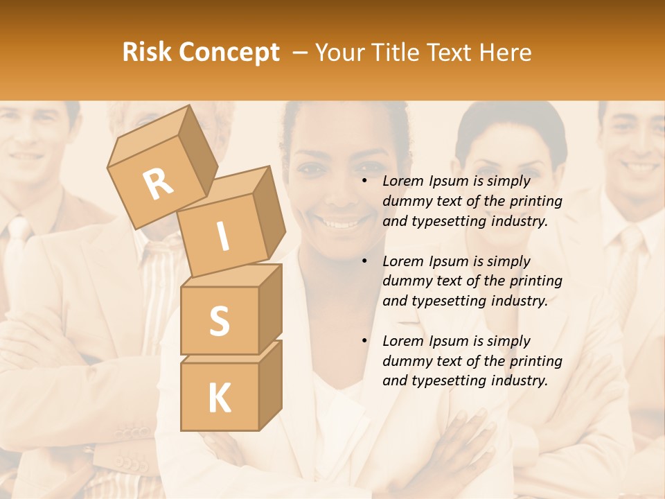 A Group Of People Standing Next To Each Other PowerPoint Template