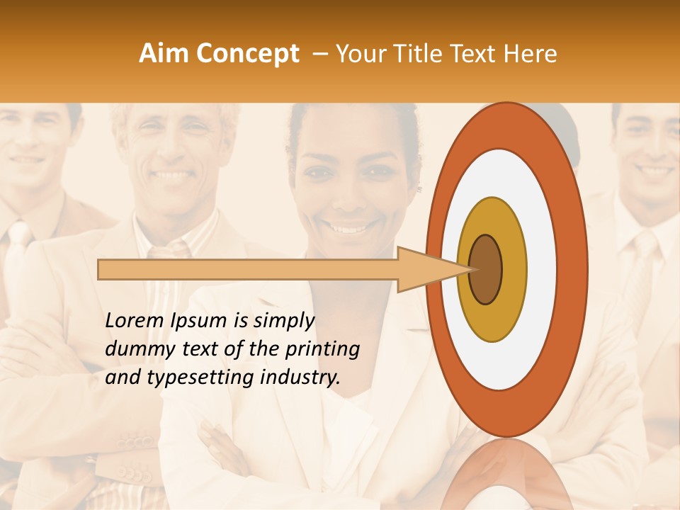 A Group Of People Standing Next To Each Other PowerPoint Template