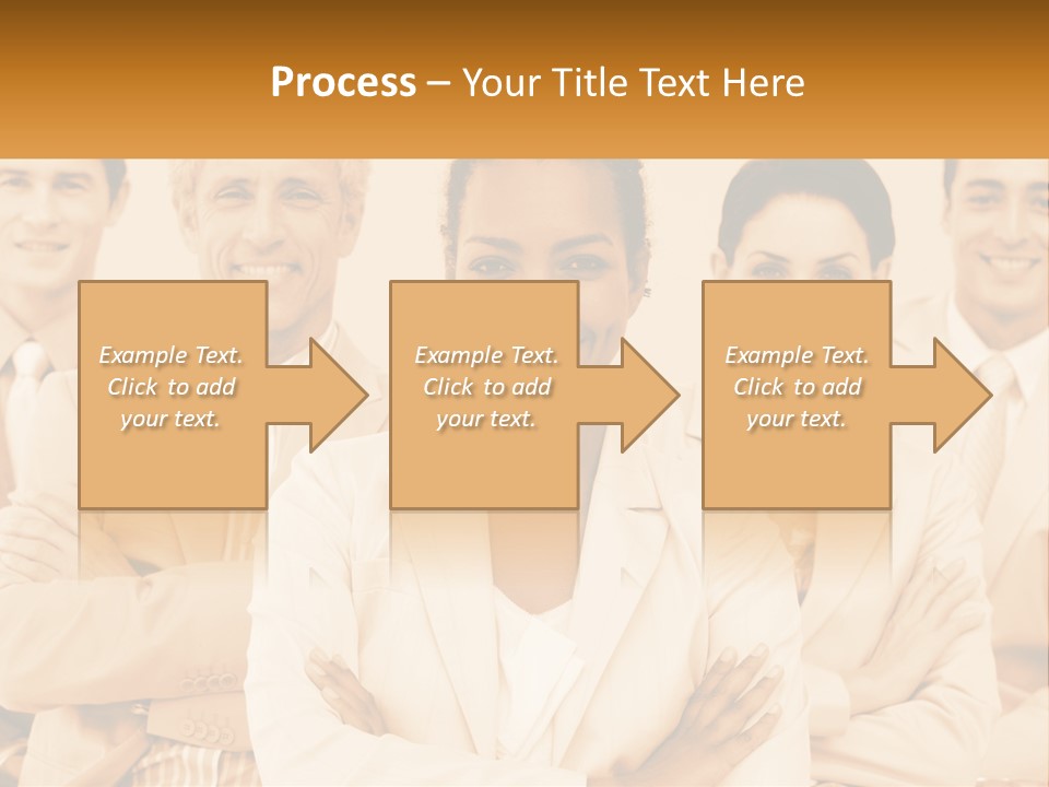 A Group Of People Standing Next To Each Other PowerPoint Template
