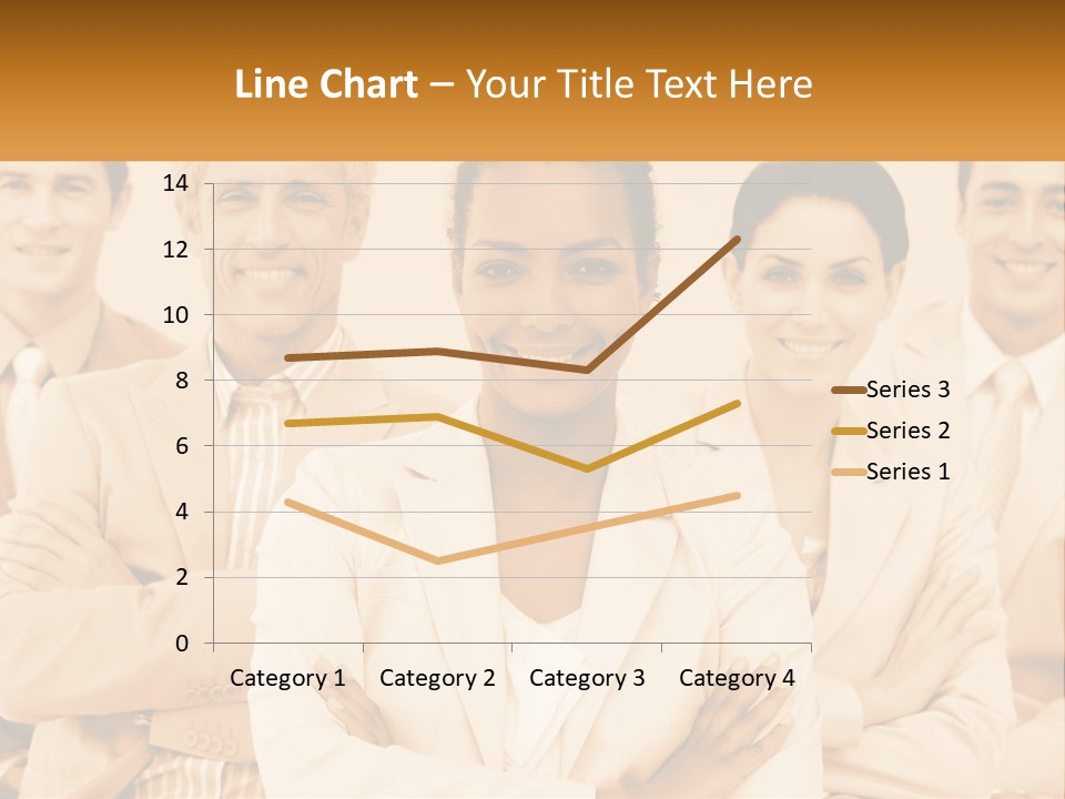 A Group Of People Standing Next To Each Other PowerPoint Template