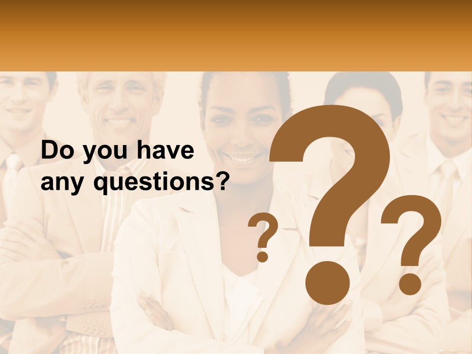 A Group Of People Standing Next To Each Other PowerPoint Template