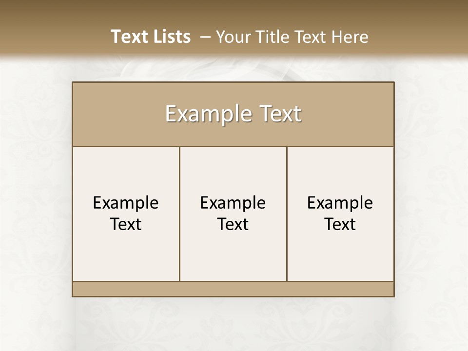 An Open Window With A View Of A Garden PowerPoint Template