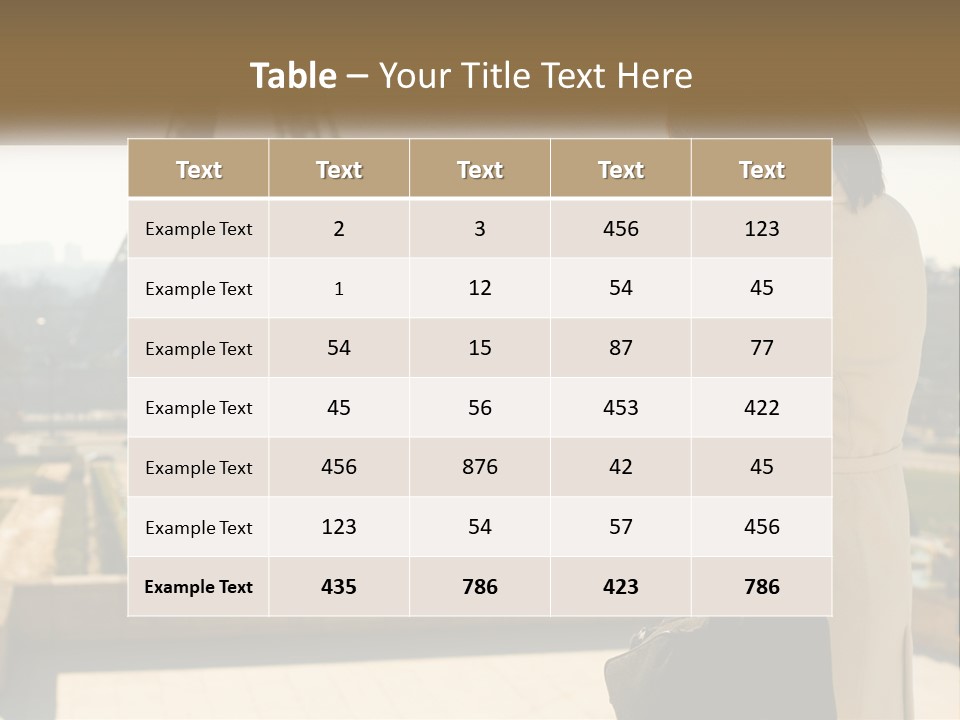 A Woman Taking A Picture Of The Eiffel Tower PowerPoint Template