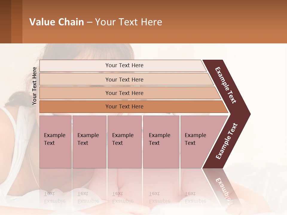 A Woman Holding A Baby In Her Arms PowerPoint Template