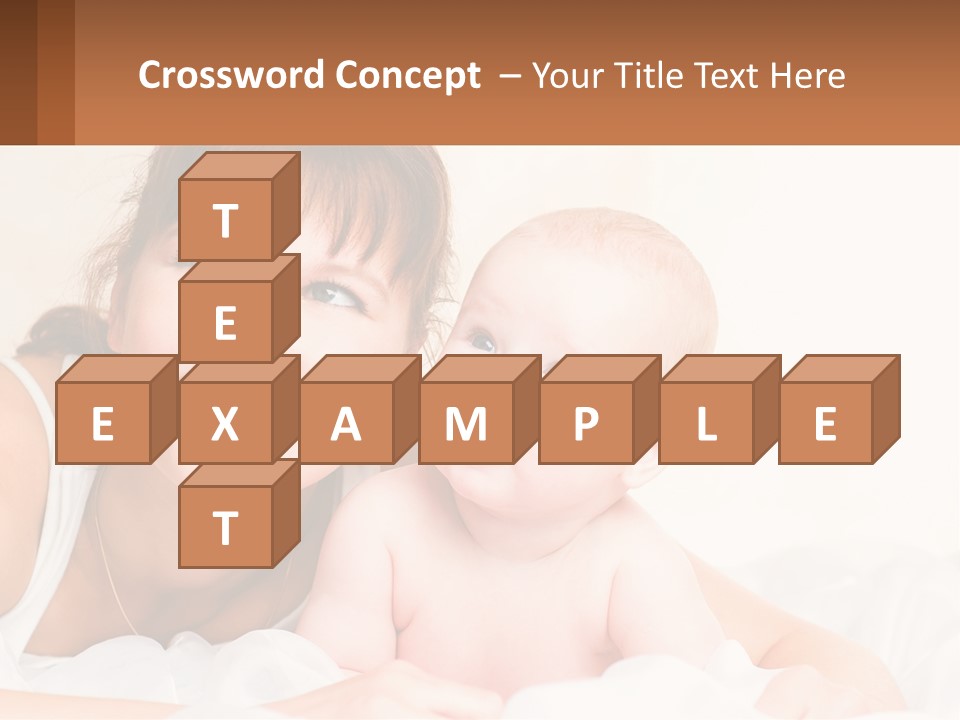 A Woman Holding A Baby In Her Arms PowerPoint Template