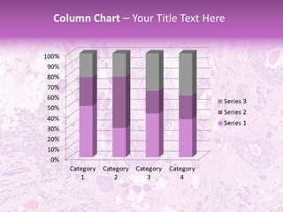 A Purple And White Background With A Name Of Presentation PowerPoint Template