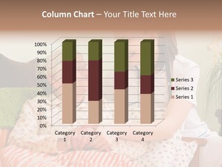 A Woman In A Hospital Bed With A Nurse PowerPoint Template