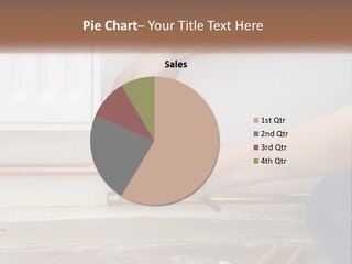 A Person Fixing A Pipe With A Wrench PowerPoint Template