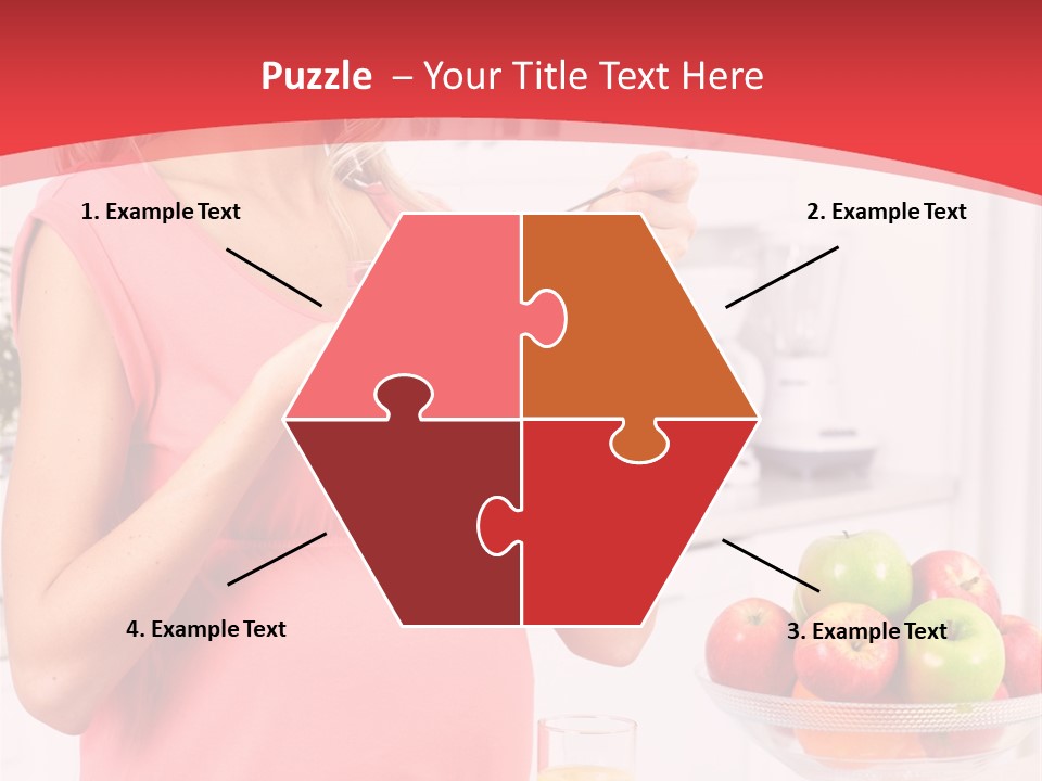 A Pregnant Woman Eating A Bowl Of Cereal Powerpoint Template PowerPoint Template