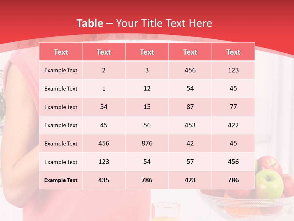 A Pregnant Woman Eating A Bowl Of Cereal Powerpoint Template PowerPoint Template