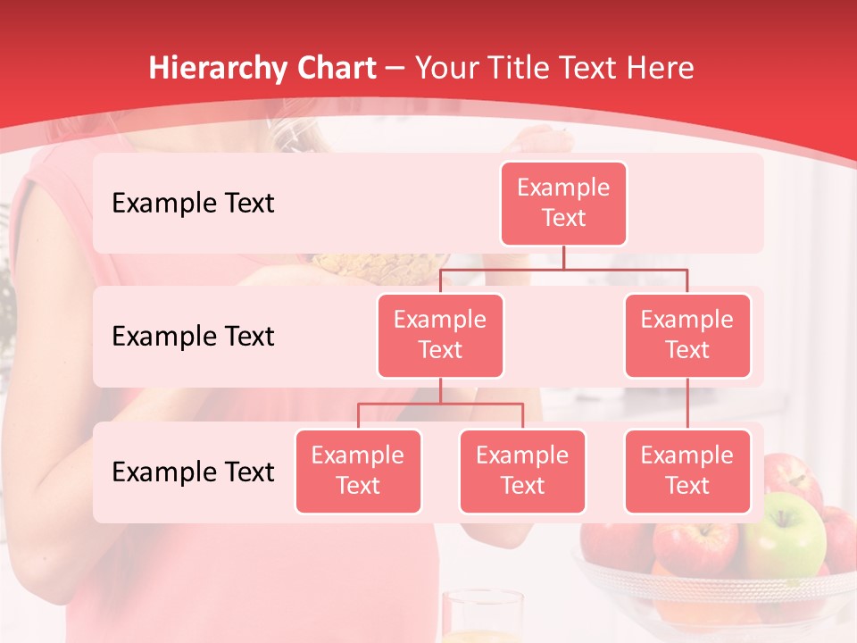 A Pregnant Woman Eating A Bowl Of Cereal Powerpoint Template PowerPoint Template
