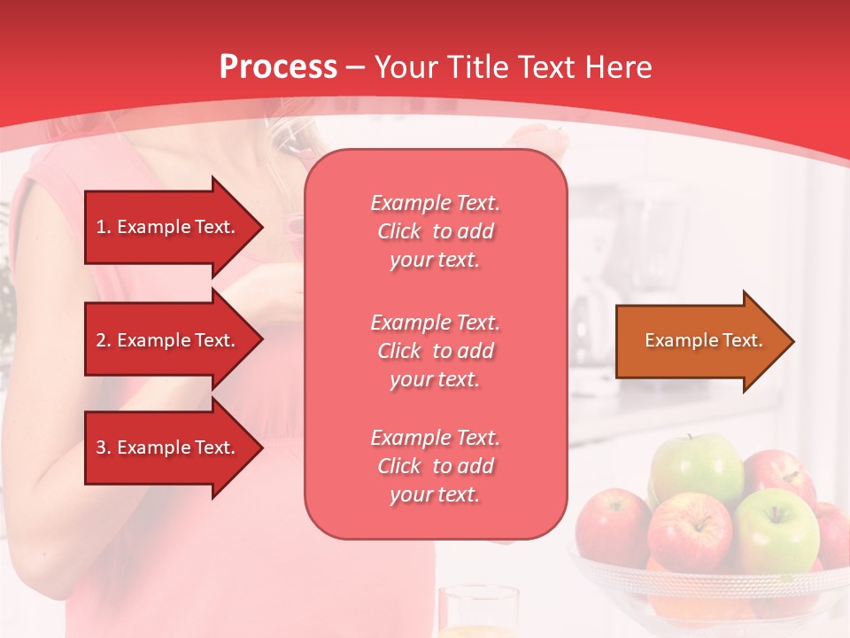 A Pregnant Woman Eating A Bowl Of Cereal Powerpoint Template PowerPoint Template