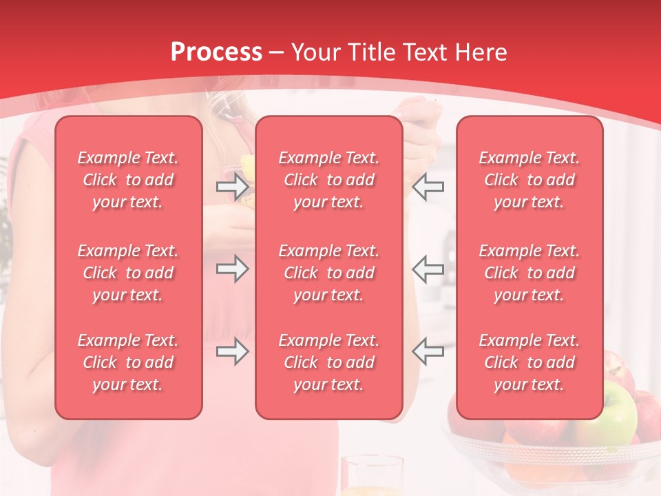 A Pregnant Woman Eating A Bowl Of Cereal Powerpoint Template PowerPoint Template
