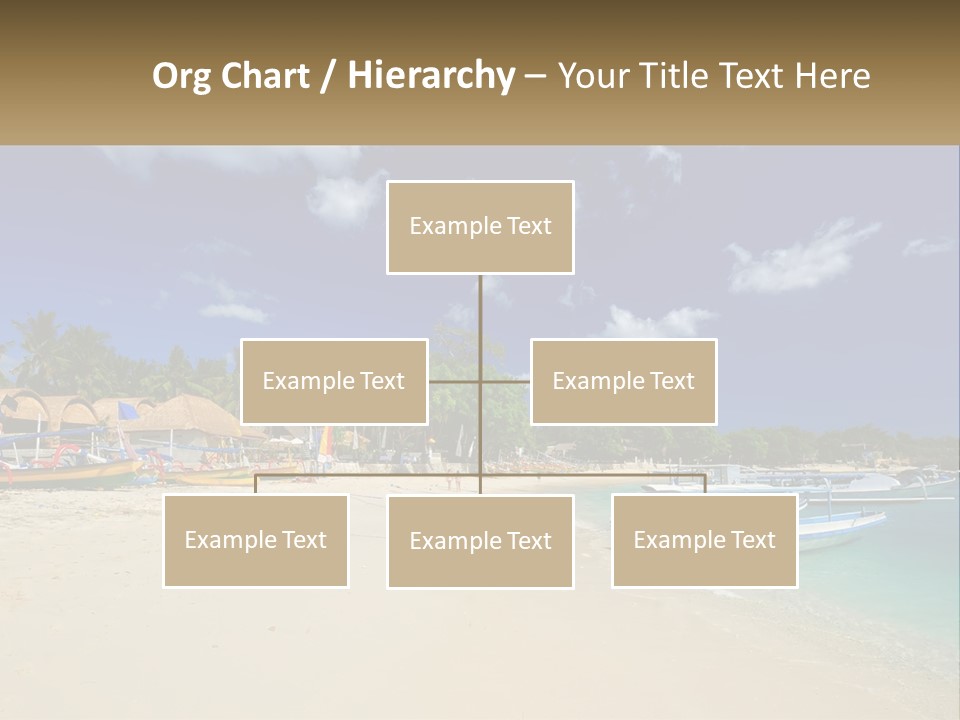 A Group Of Boats Sitting On Top Of A Sandy Beach PowerPoint Template