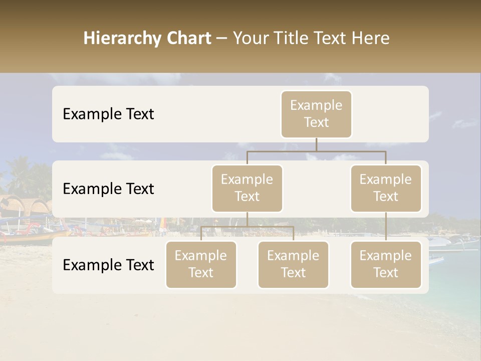 A Group Of Boats Sitting On Top Of A Sandy Beach PowerPoint Template
