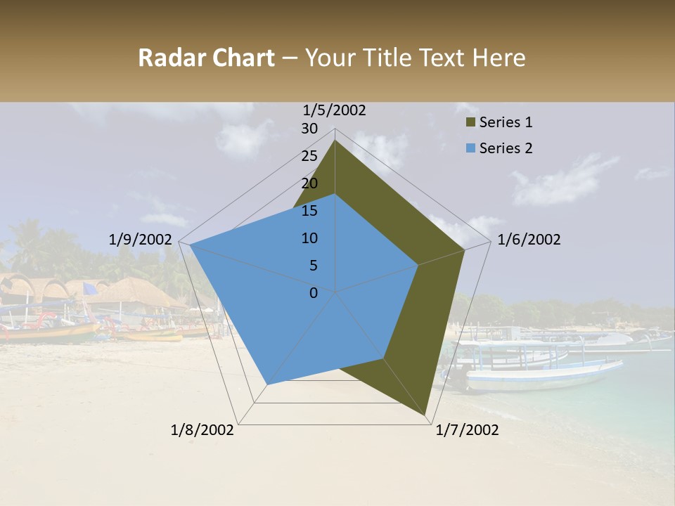 A Group Of Boats Sitting On Top Of A Sandy Beach PowerPoint Template