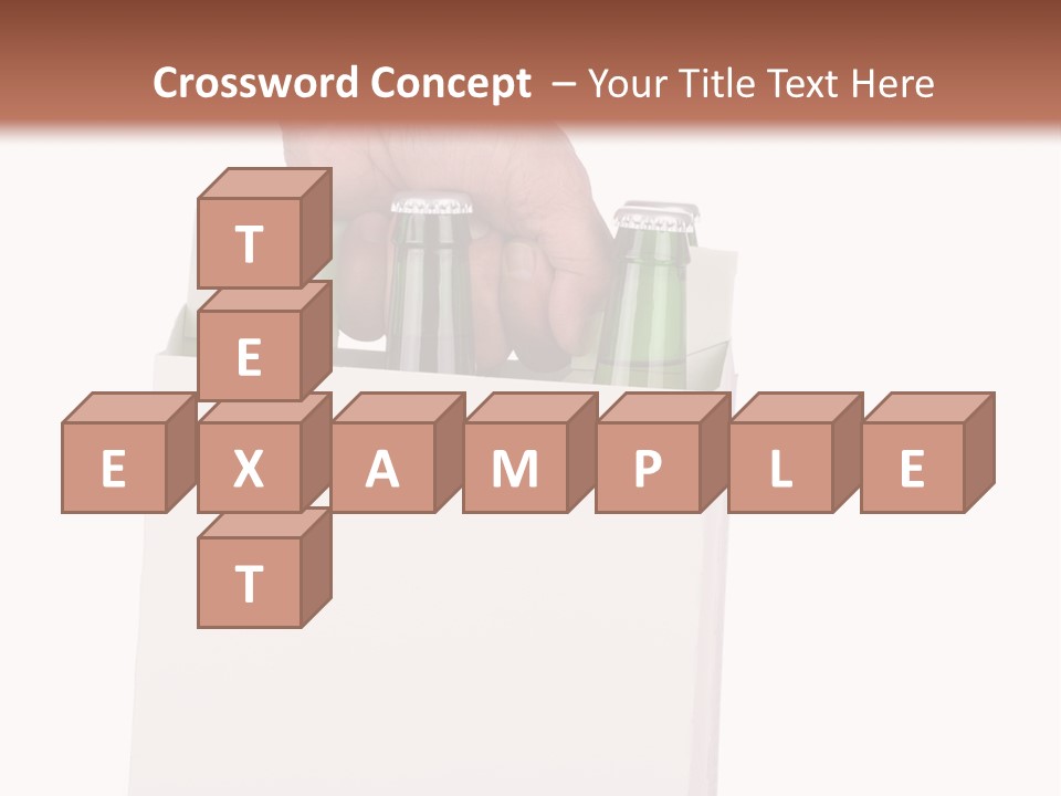 A Person Holding A White Box With Four Green Bottles In It PowerPoint Template