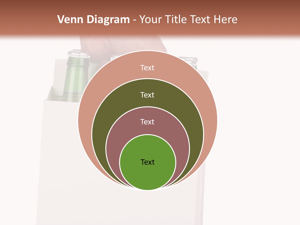 A Person Holding A White Box With Four Green Bottles In It PowerPoint Template