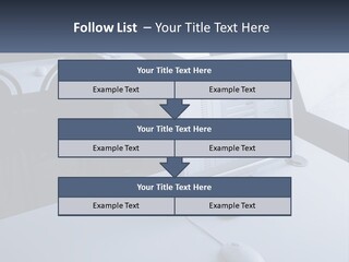 A Computer Monitor Sitting On Top Of A Desk PowerPoint Template