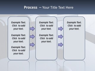 A Computer Monitor Sitting On Top Of A Desk PowerPoint Template