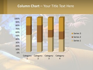 A Welder Working On A Piece Of Metal PowerPoint Template