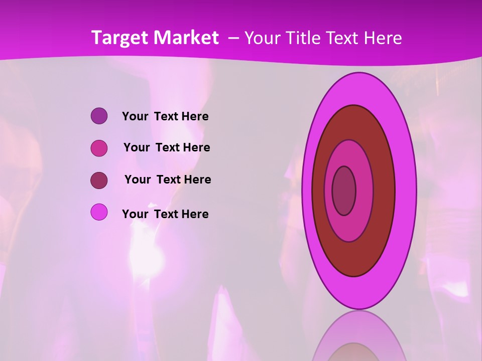 A Group Of People Dancing With A Purple Background PowerPoint Template