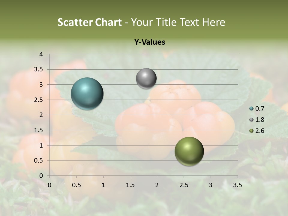 A Group Of Orange Berries Sitting On Top Of Green Leaves PowerPoint Template