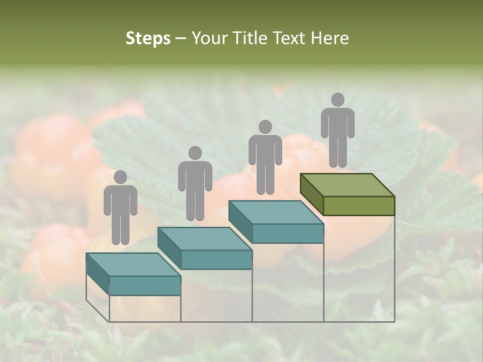 A Group Of Orange Berries Sitting On Top Of Green Leaves PowerPoint Template