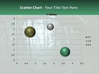 A Mossy Tree In The Middle Of A Forest PowerPoint Template