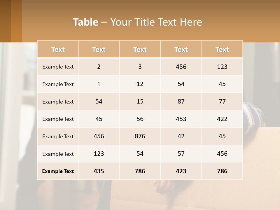 A Young Boy Sitting On Top Of A Cardboard Box PowerPoint Template