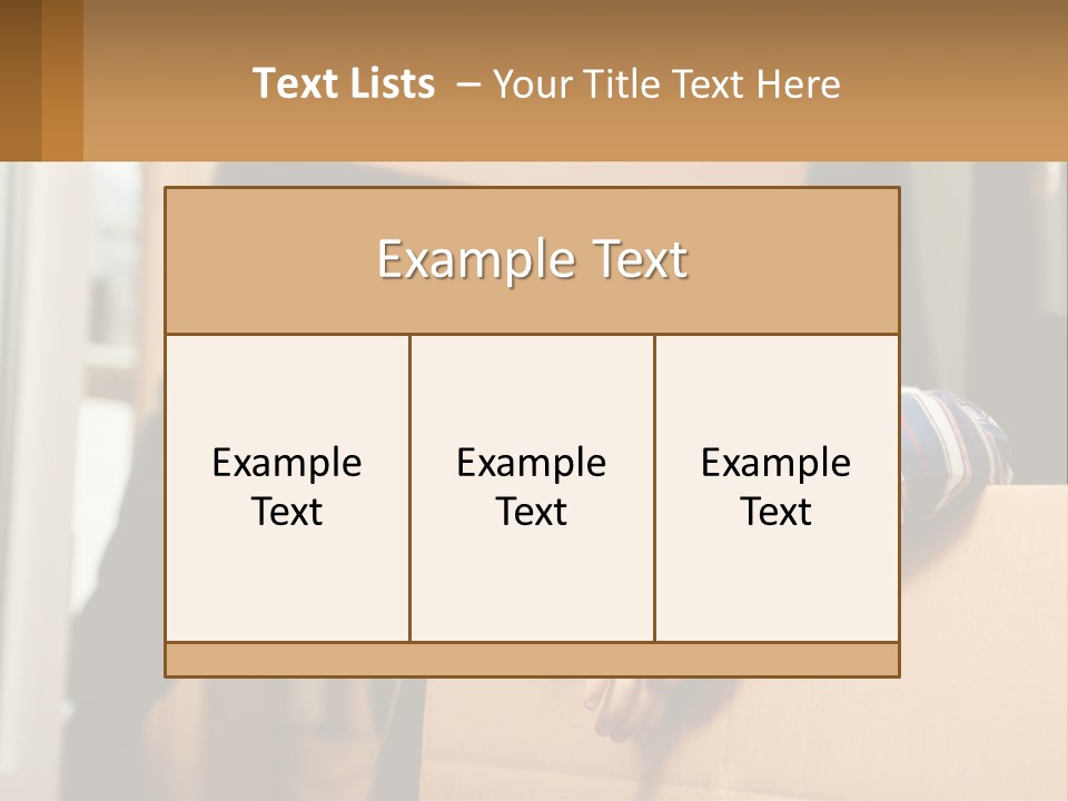 A Young Boy Sitting On Top Of A Cardboard Box PowerPoint Template