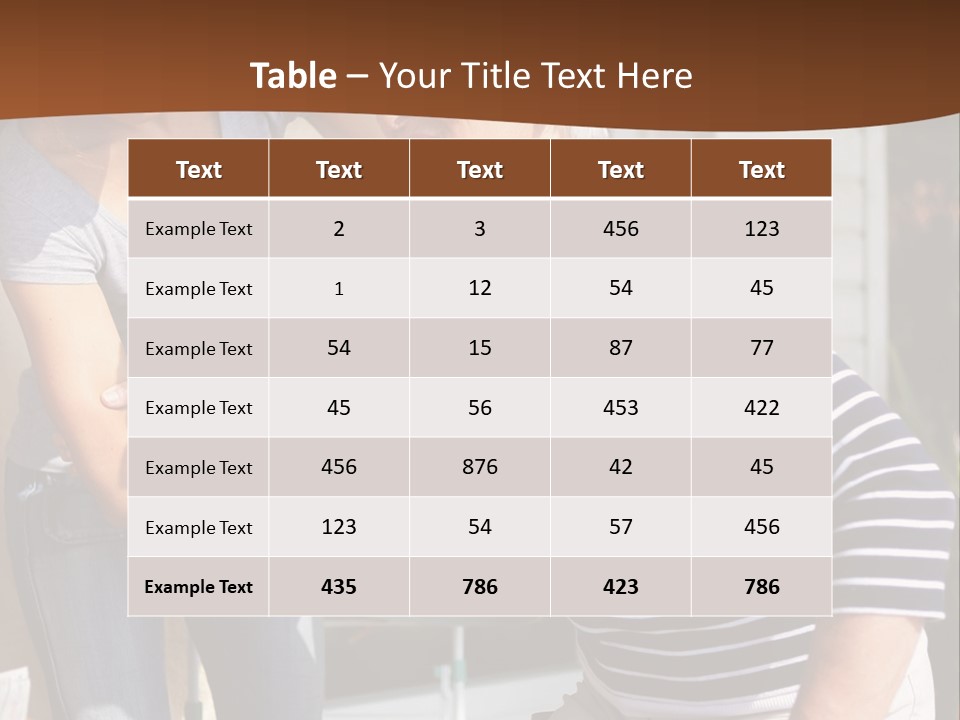 A Woman Helping An Elderly Woman With A Toothbrush PowerPoint Template