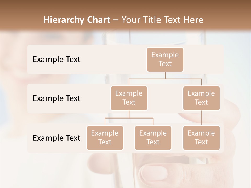A Woman Holding A Glass Of Water In Her Hand PowerPoint Template