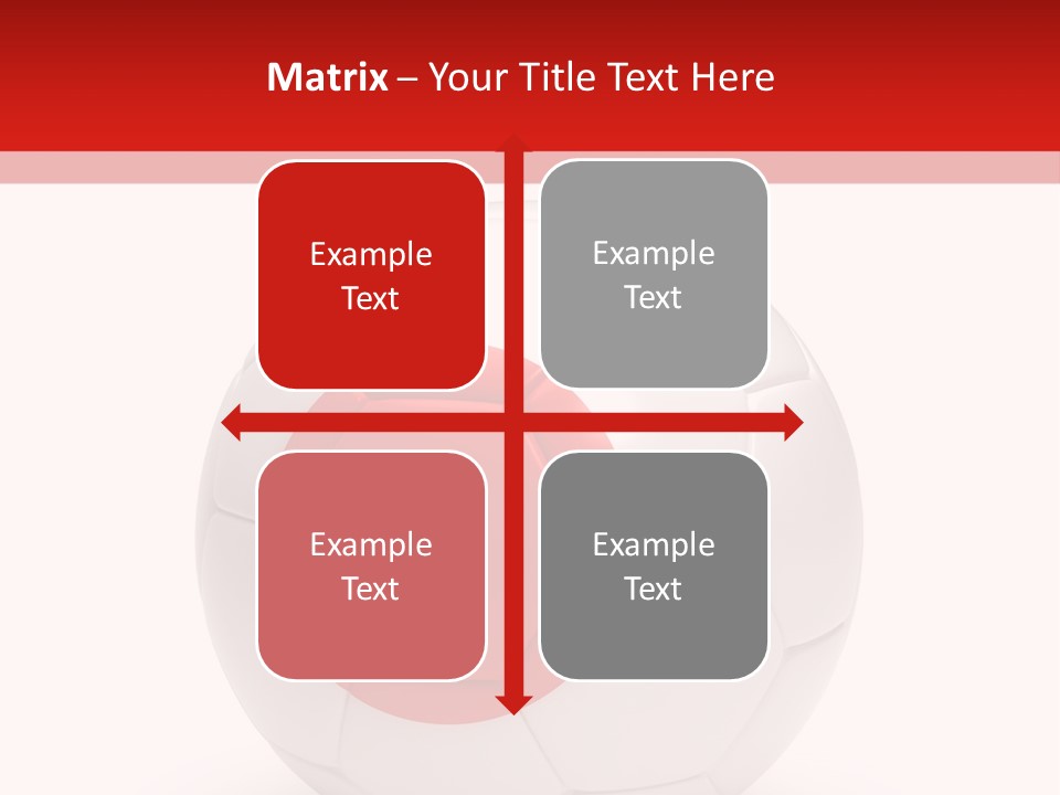 A Soccer Ball With The Flag Of Japan On It PowerPoint Template