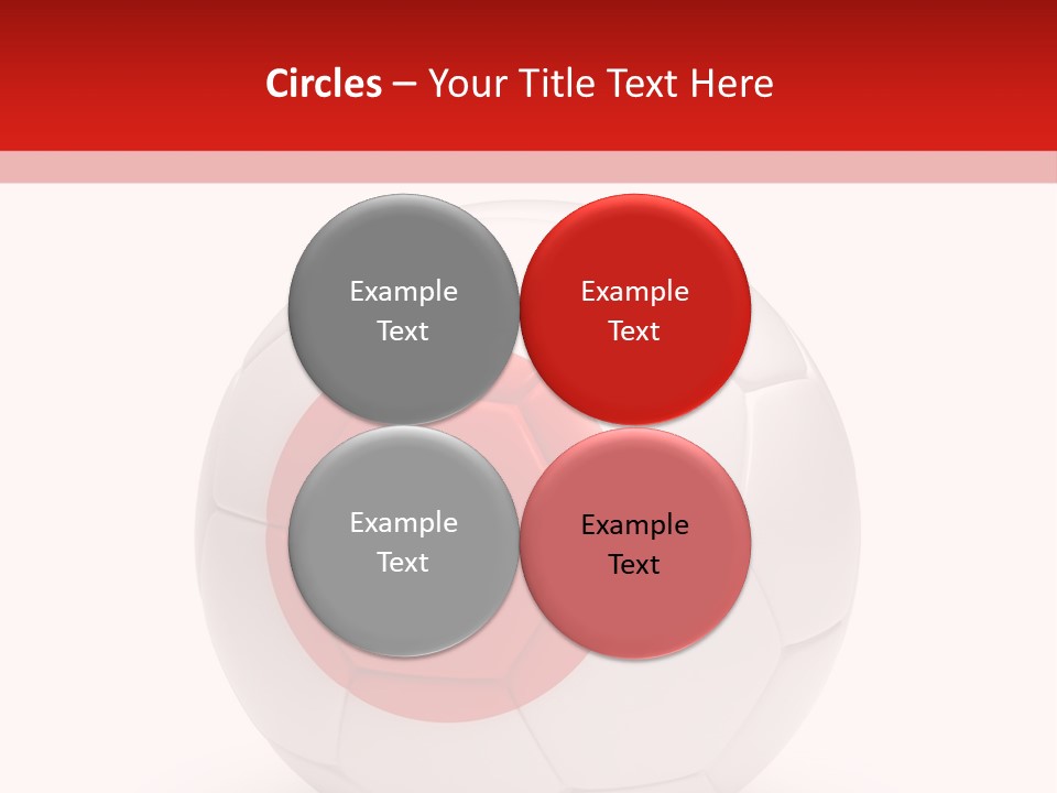 A Soccer Ball With The Flag Of Japan On It PowerPoint Template