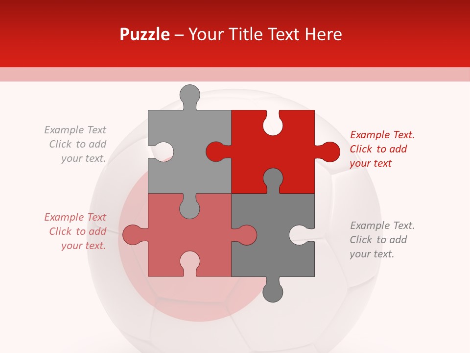 A Soccer Ball With The Flag Of Japan On It PowerPoint Template