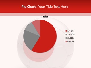 A Soccer Ball With The Flag Of Japan On It PowerPoint Template