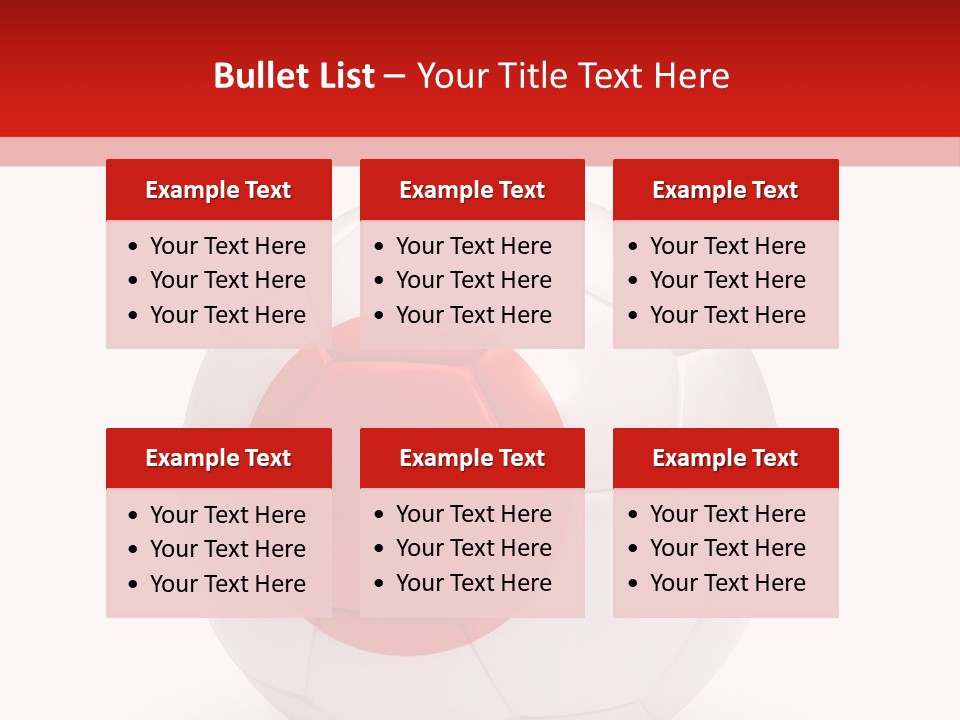 A Soccer Ball With The Flag Of Japan On It PowerPoint Template