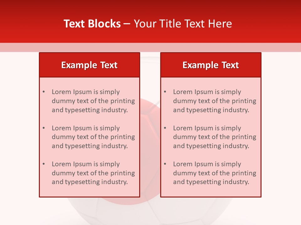 A Soccer Ball With The Flag Of Japan On It PowerPoint Template