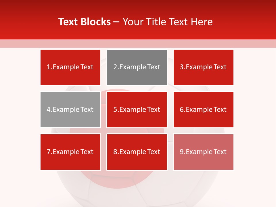 A Soccer Ball With The Flag Of Japan On It PowerPoint Template