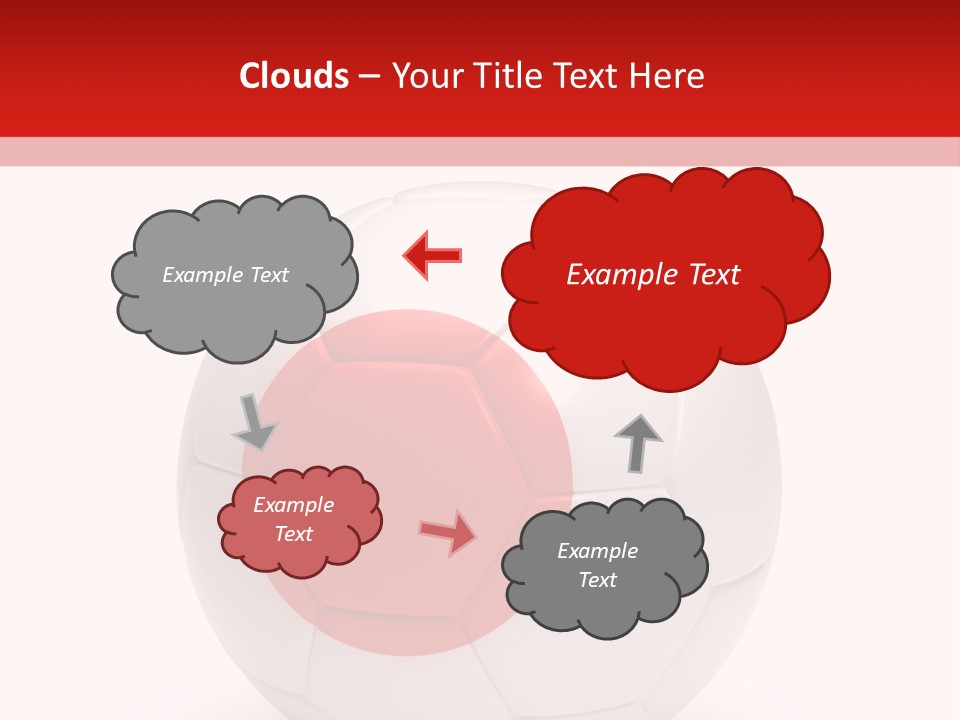 A Soccer Ball With The Flag Of Japan On It PowerPoint Template