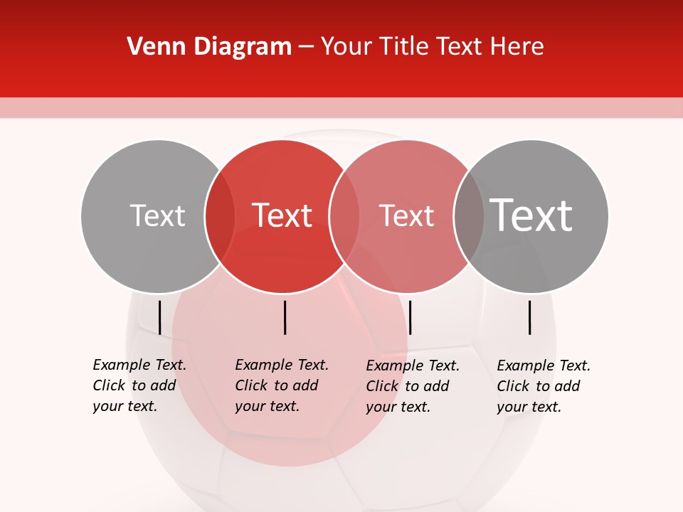 A Soccer Ball With The Flag Of Japan On It PowerPoint Template