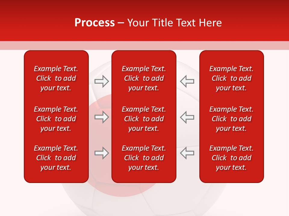 A Soccer Ball With The Flag Of Japan On It PowerPoint Template