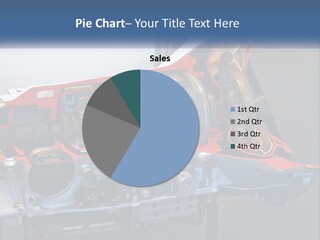 A Car Engine Is Shown With The Name Of The Engine PowerPoint Template