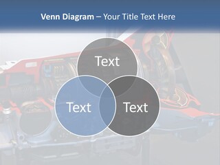 A Car Engine Is Shown With The Name Of The Engine PowerPoint Template
