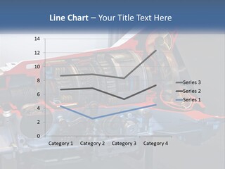 A Car Engine Is Shown With The Name Of The Engine PowerPoint Template