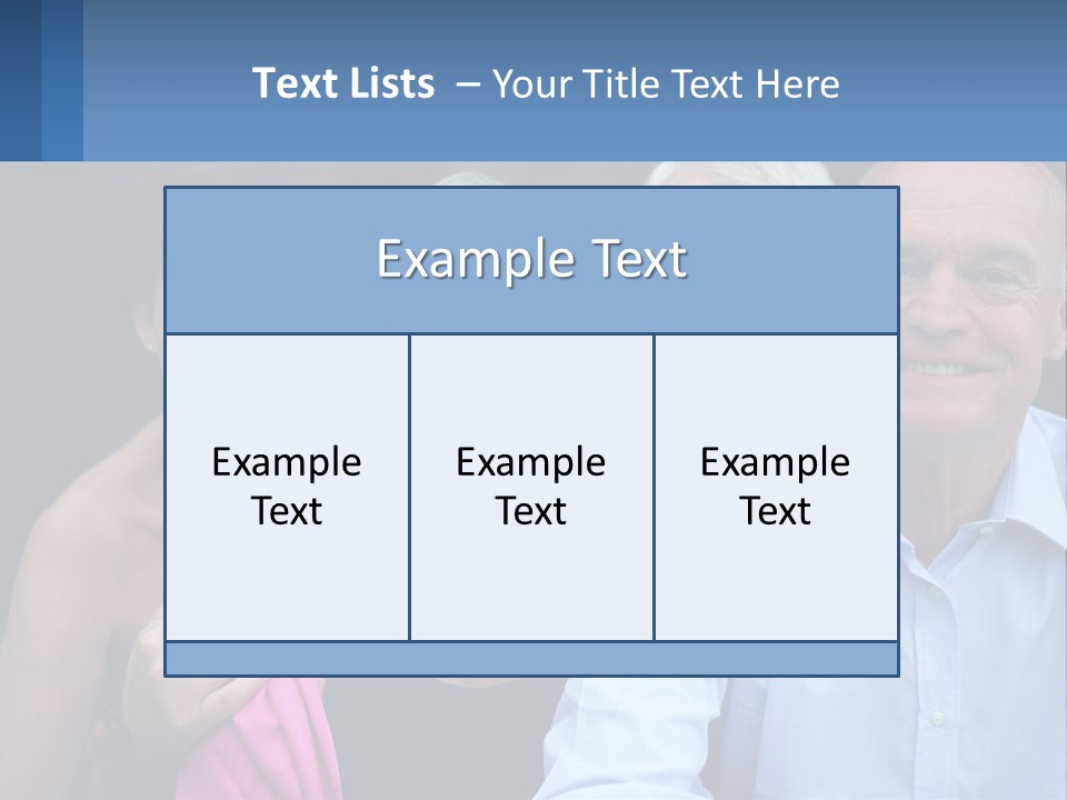 A Group Of Older People Posing For A Picture PowerPoint Template